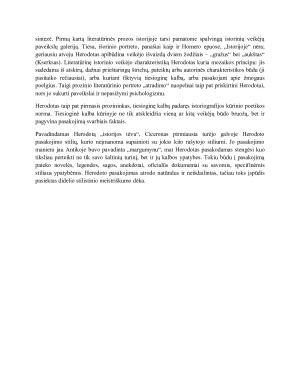 Herodoto „Istorijos“ genezė, stilius ir meninės ypatybės. Paveikslėlis 4