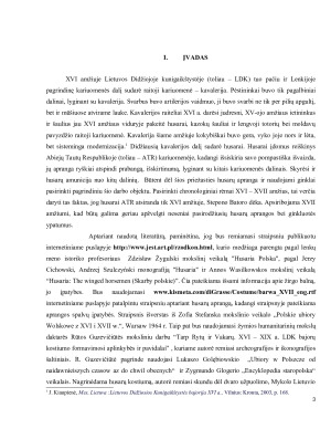 Husarų kilmė, apranga ir ginkluotė Lietuvos Didžiojoje Kunigaikštystėje. Paveikslėlis 2