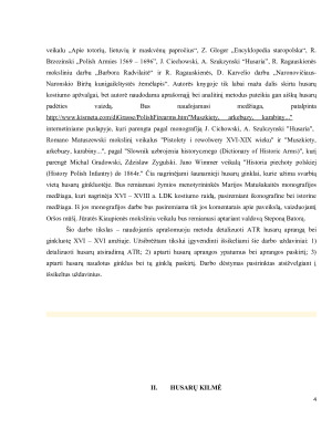 Husarų kilmė, apranga ir ginkluotė Lietuvos Didžiojoje Kunigaikštystėje. Paveikslėlis 3