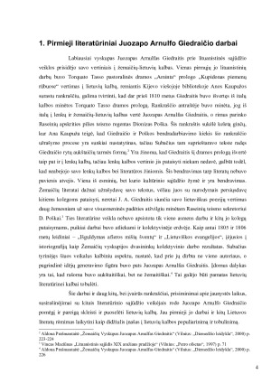 Juozapo Arnulfo Giedraičio lituanistinė veikla. Paveikslėlis 4