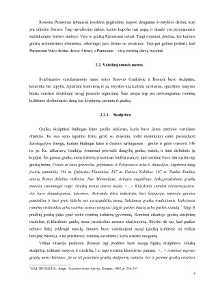 KAS SIEJA IR KAS SKIRIA SENOVĖS GRAIKIJOS IR SENOVĖS ROMOS KULTŪRAS. Paveikslėlis 9