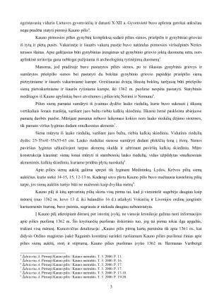 Kauno pilies istorija ir architektūriniai ypatumai. Paveikslėlis 3