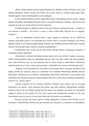 Kauno pilies istorija ir architektūriniai ypatumai. Paveikslėlis 5