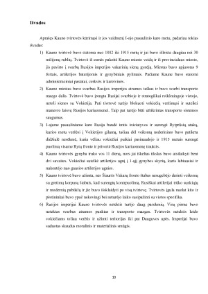 KAUNO TVIRTOVĖS VAIDMUO PIRMAJAME PASAULINIAME KARE. Paveikslėlis 10