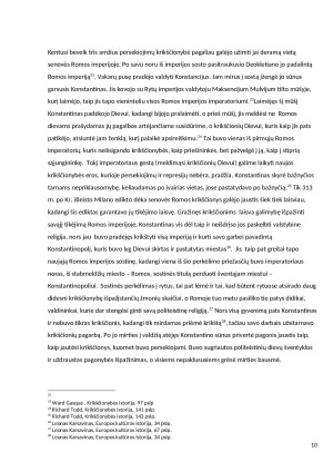 Krikščionybė Senovės Romos imperijoje ( 27 m. po Kr. – 395 m. po Kr. ). Paveikslėlis 10