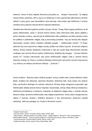 Krikščionybė Senovės Romos imperijoje ( 27 m. po Kr. – 395 m. po Kr. ). Paveikslėlis 4