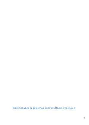 Krikščionybė Senovės Romos imperijoje ( 27 m. po Kr. – 395 m. po Kr. ). Paveikslėlis 9