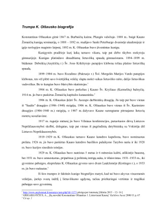 Kunigas Konstantinas Olšauskas - gyvenimo kelias, visuomeninė veikla ir istorinis palikimas. Paveikslėlis 3