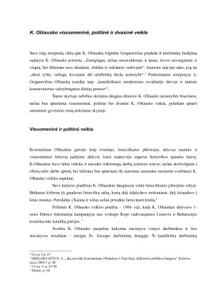 Kunigas Konstantinas Olšauskas - gyvenimo kelias, visuomeninė veikla ir istorinis palikimas. Paveikslėlis 4