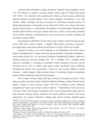 LDK bajorų luomo istoriografija. Paveikslėlis 5