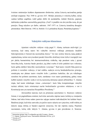 Lietuviškos kultūros atnaujinimo vizija Vytauto Alanto knygoje Žygiuojanti tauta (1940 m.). Paveikslėlis 7