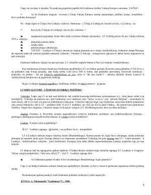 LIETUVOS VARDO KILMĖS PROBLEMA. Paveikslėlis 4