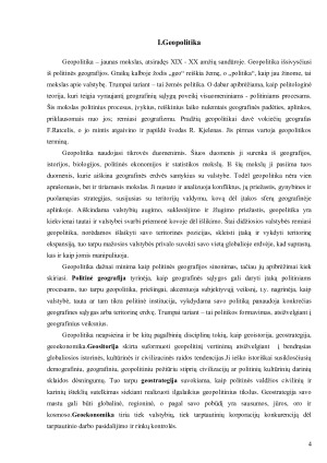 LIETUVOS GEOPOLITINĖ PADĖTIS ISTORIJA IR DABARTIS. Paveikslėlis 4