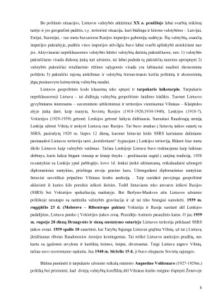 LIETUVOS GEOPOLITINĖ PADĖTIS ISTORIJA IR DABARTIS. Paveikslėlis 8