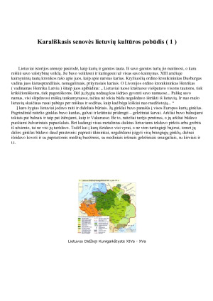 Lietuvos gyventojai ir kultūra XIVa – XVa. Paveikslėlis 2
