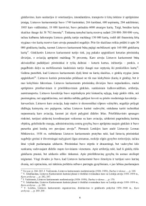 Lietuvos karinis potencialas Antrojo pasaulinio karo išvakarėse. Paveikslėlis 6