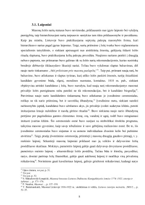 Lietuvos masonų organizacijų raida XVIII a. pabaigoje – XIX a. pradžioje. Paveikslėlis 8