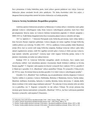 LIETUVOS VALSTYBINGUMO PROJEKTŲ ALTERNATYVOS 1916 – 1922 m. Paveikslėlis 10