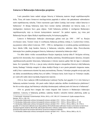 LIETUVOS VALSTYBINGUMO PROJEKTŲ ALTERNATYVOS 1916 – 1922 m. Paveikslėlis 4