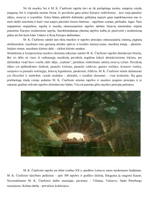 MIKALOJUS KONSTANTINAS ČIURLIONIS. Paveikslėlis 6