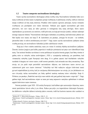 NACIONALIZMAS IR JO SAMPRATA. Paveikslėlis 6