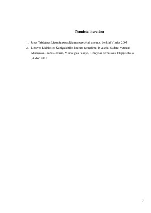 Pagonybės reliktai Lietuvos Didžiosios Kunigaikštystės populiarioje kultūroje. Paveikslėlis 7