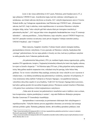 Palestinos valstybingumo problema. Paveikslėlis 8