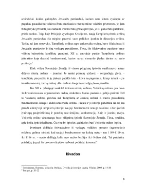 Riterių ordinų susikūrimas. Paveikslėlis 8