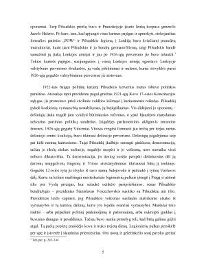 Sanacinis režimo įsitvirtinimas ir jo bruožai Antrojoje Lenkijos Respublikoje. Paveikslėlis 5