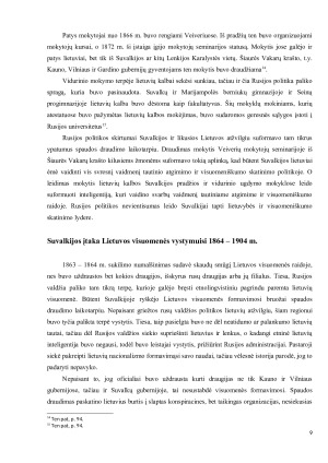 SUVALKIJOS VAIDMUO LIETUVOS VISUOMENĖS VYSTYMESI. Paveikslėlis 9