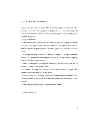 ŠALTOJO KARO PRADŽIA IR EUROPOS PADALINIMAS II PASAULINIAM KARUI PASIBAIGUS. Paveikslėlis 9