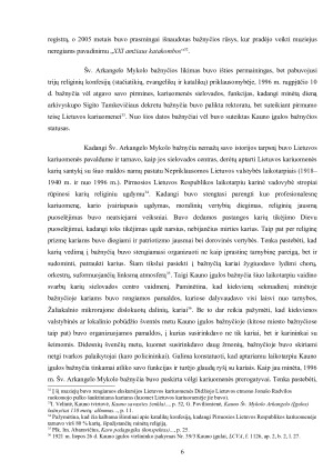 Švento Arkangelo Mykolo – Kauno Įgulos bažnyčia. Paveikslėlis 6