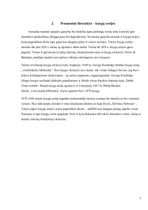 TEKSTŲ KONTINENTAS EUROPA 1800-1890 M.. Paveikslėlis 5