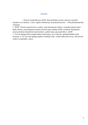 Turizmo kontrolė ir priežiūra Sovietų Lietuvoje - KGB veikla ir jos poveikis visuomenei. Paveikslėlis 9