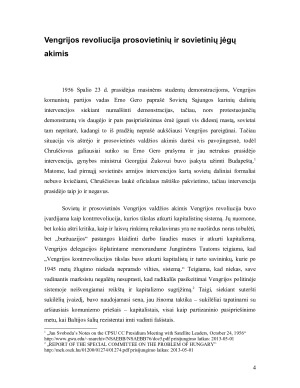 Vengrijos sukilimas ir jo malšinimas SSRS akimis invazijos pateisinimas. Paveikslėlis 4