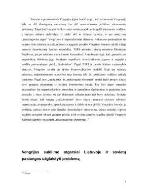 Vengrijos sukilimas ir jo malšinimas SSRS akimis invazijos pateisinimas. Paveikslėlis 5