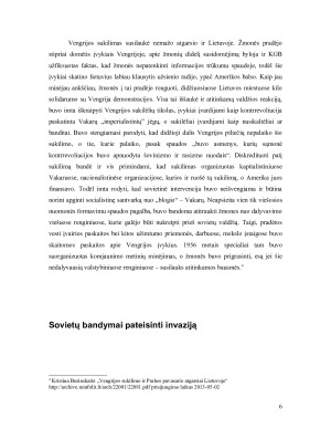 Vengrijos sukilimas ir jo malšinimas SSRS akimis invazijos pateisinimas. Paveikslėlis 6