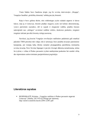 Vengrijos sukilimas ir jo malšinimas SSRS akimis invazijos pateisinimas. Paveikslėlis 9