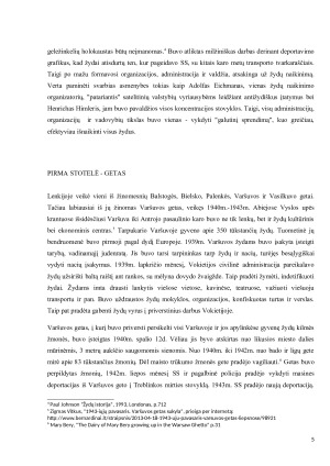 Žydų naikinimo sistema Lenkijoje. Koncentracijos stovyklos. Paveikslėlis 5