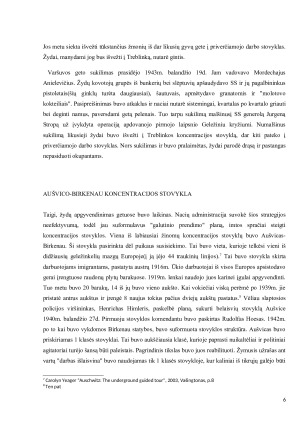 Žydų naikinimo sistema Lenkijoje. Koncentracijos stovyklos. Paveikslėlis 6