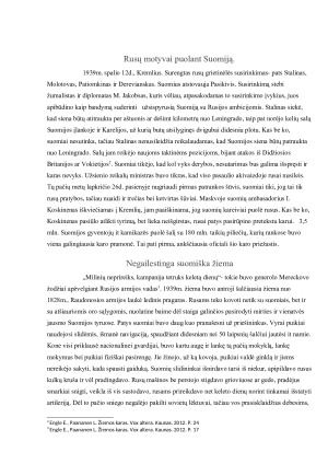 Žiemos karas. Suomija Antrojo Pasaulinio karo metu. Paveikslėlis 5