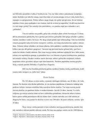 Žiemos karas. Suomija Antrojo Pasaulinio karo metu. Paveikslėlis 6