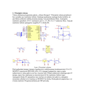 DC variklio greičio reguliatorius su impulso pločio moduliacija. Kursinis. Paveikslėlis 4