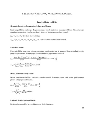 Elektros sistemų patikimumas ir kokybė. Kursinis. Paveikslėlis 10