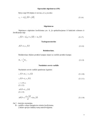 ERDVĖLAIVIO SAULĖS SEKIMO SISTEMA. Kursinis. Paveikslėlis 6
