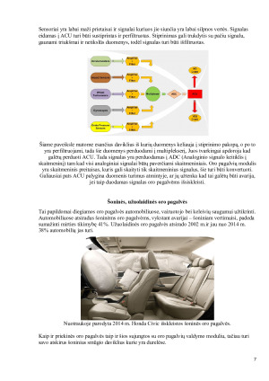 Keleivių saugos sistemų šiuolaikiniuose automobiliuose apžvalga ir palyginimas. Paveikslėlis 7
