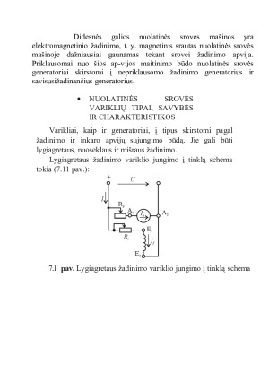 NUOLATINĖS SROVĖS GENERATORIUS. Paveikslėlis 4