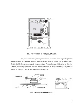 Patalpų elektroninės apsaugos sistemos. Paveikslėlis 8