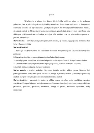 Protų nutekėjimo problematika. Paveikslėlis 1