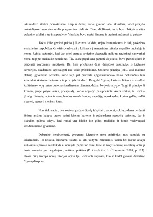 Romų bendruomenė Lietuvoje. Paveikslėlis 7